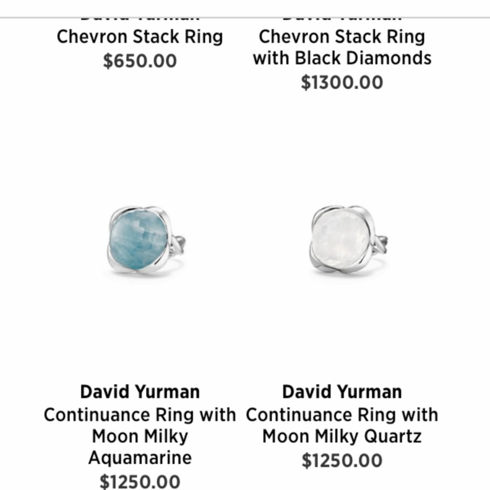 David Yurman Continuance ring
